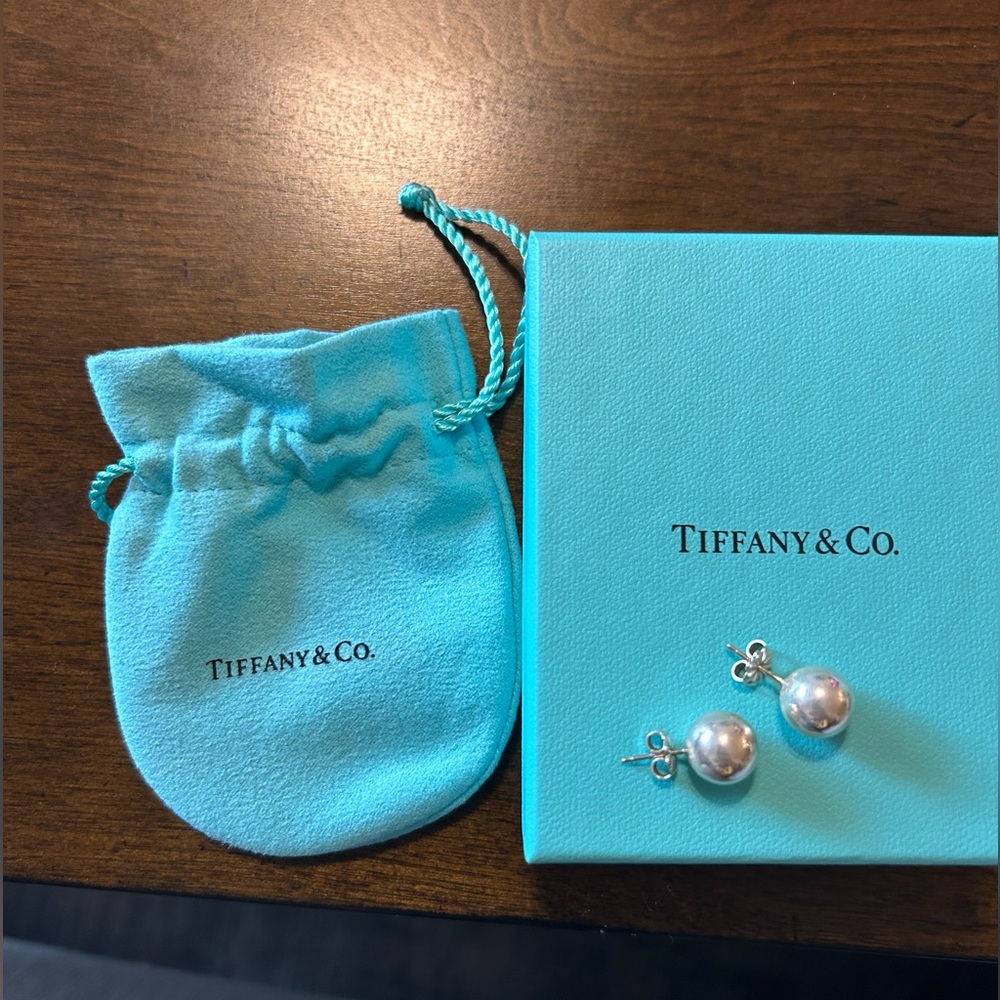 Tiffany HardWear Ball Earrings in Sterling Silver, 8 mm